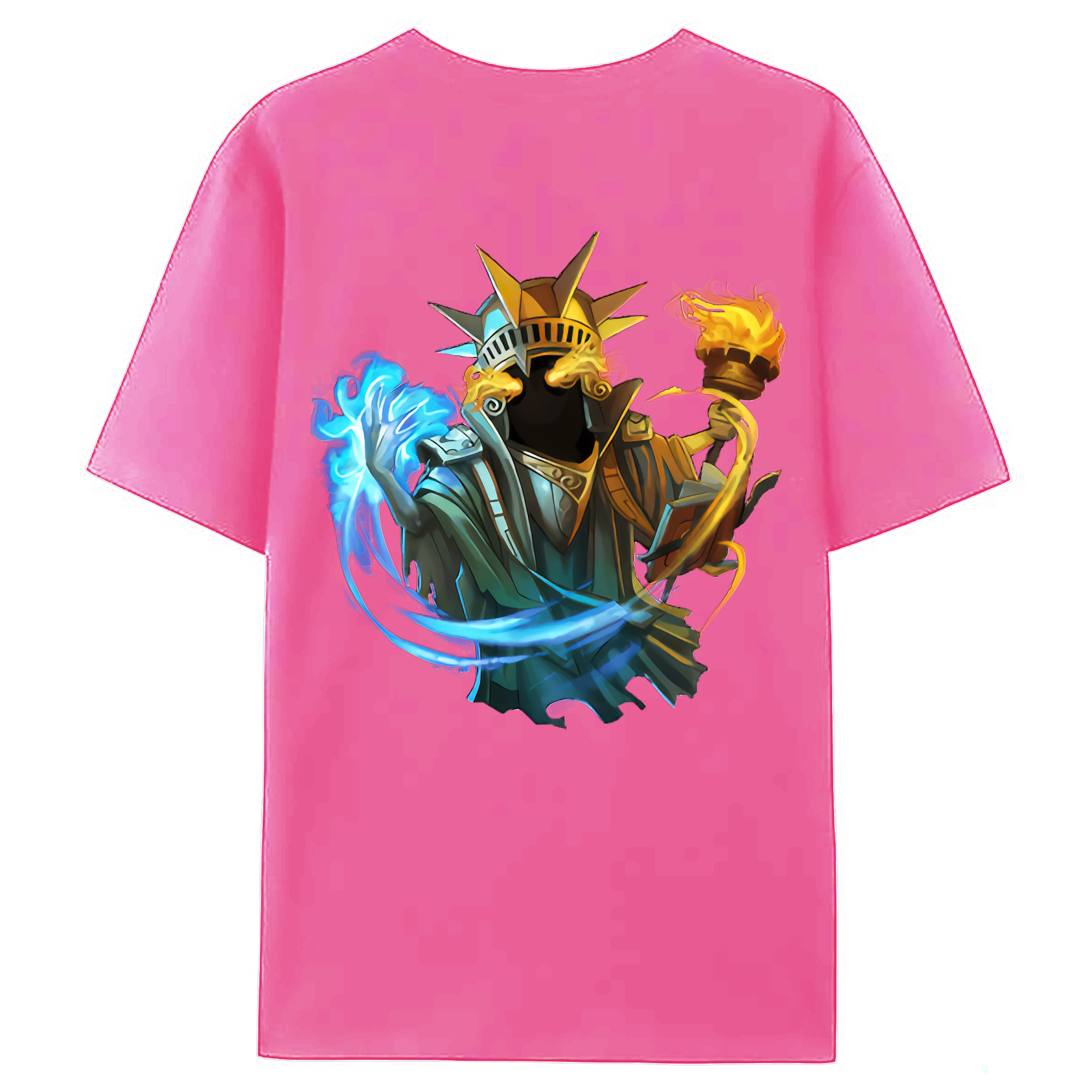 （画像用） リーグ・オブ・レジェンド League of Legends LOL レディース半袖Tシャツ(バックプリント)